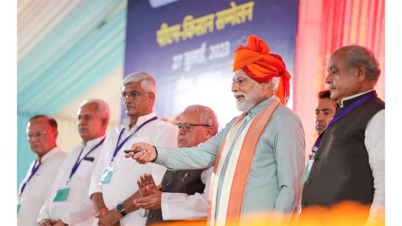 The Prime Minister, Shri Narendra Modi inaugurated 6 Eklavya Model Residential Schools in Rajasthan.