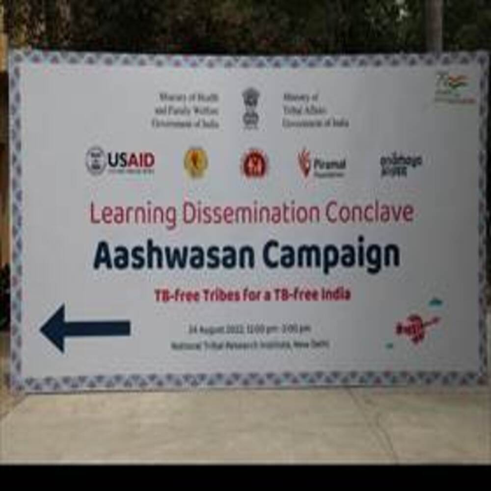 Door-to-door Screening for TB in more than 68,000 villages under Aashwasan campaign.