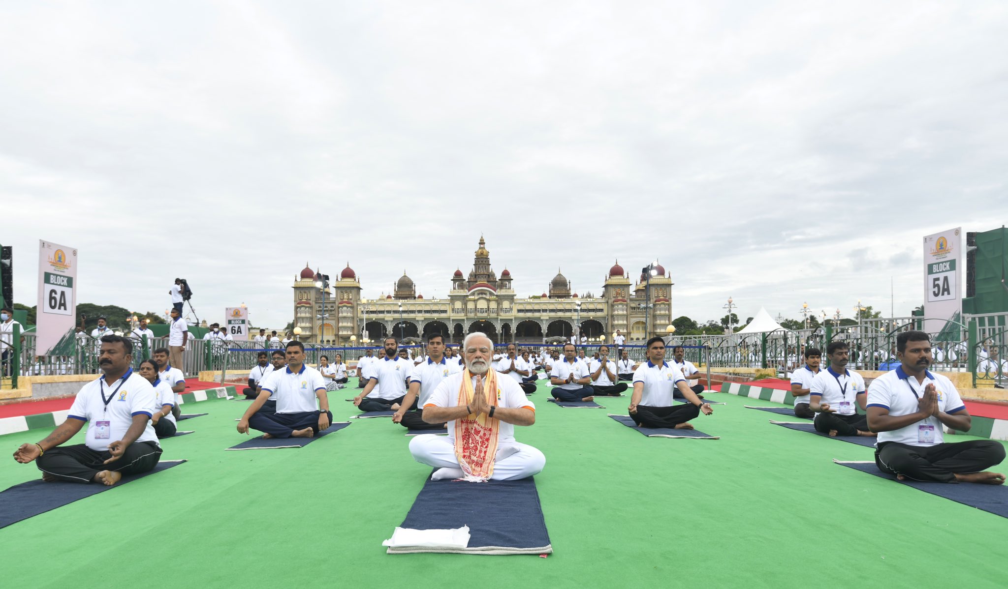India celebrates International Day of Yoga 2022.