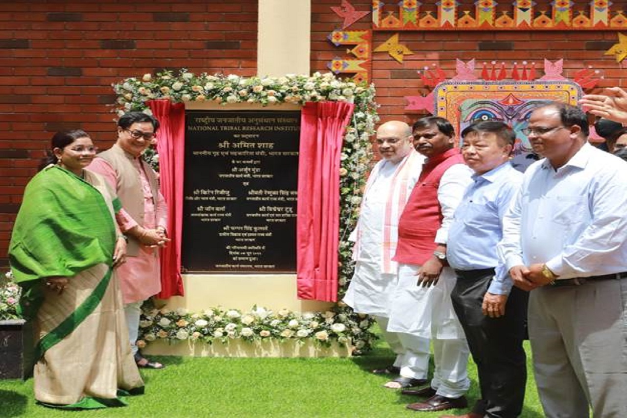 Shri Amit Shah Minister inaugurated National Tribal Research Institute in New Delhi.