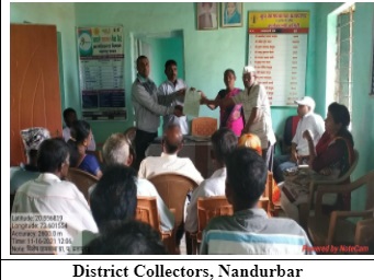 Awareness workshop for Tribal Forest Rights Claimants organized by District Collectorate at Nandurbar, Maharashtra.
