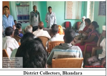District Collectorate of Bhandara in Maharshtra organized a one- day awareness program on FRA.