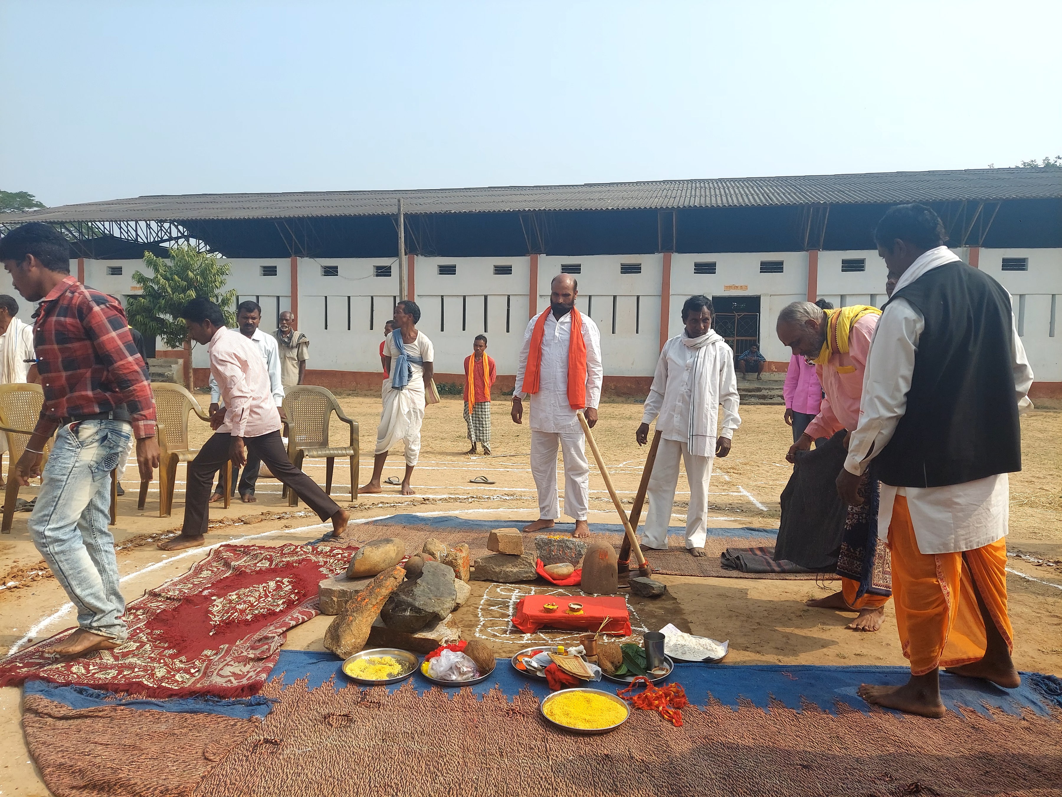 Foundation Laying Ceremony of Hinglajgarh