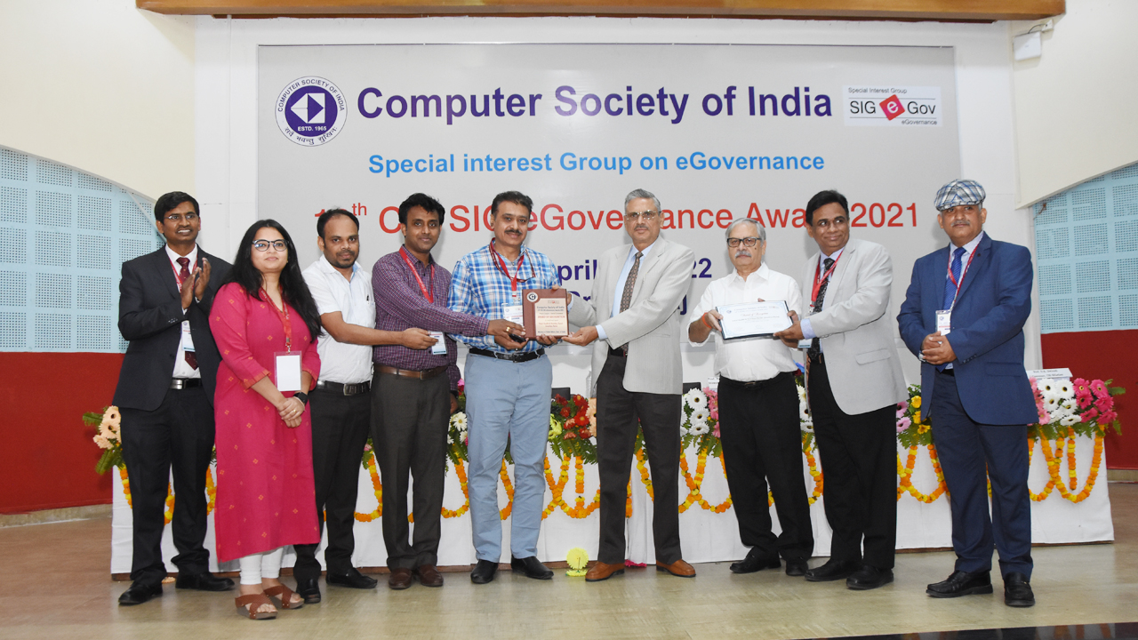 The Ministry of Tribal Affairs,  with technical partner Piramal Swasthya received the Award of Recognition from CSI SIG for eGov initiative in health for Swasthya- tribal health and nutrition portal.