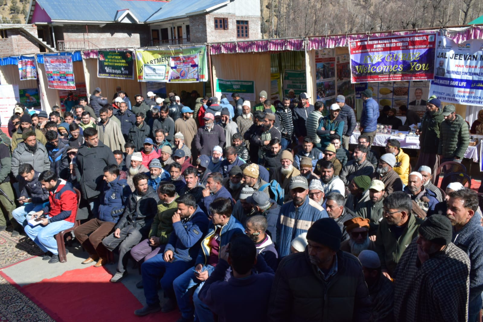 Awareness Camps Organized by the Department of Tribal Affairs on different government schemes for Tribal Population in Jammu and Kashmir 