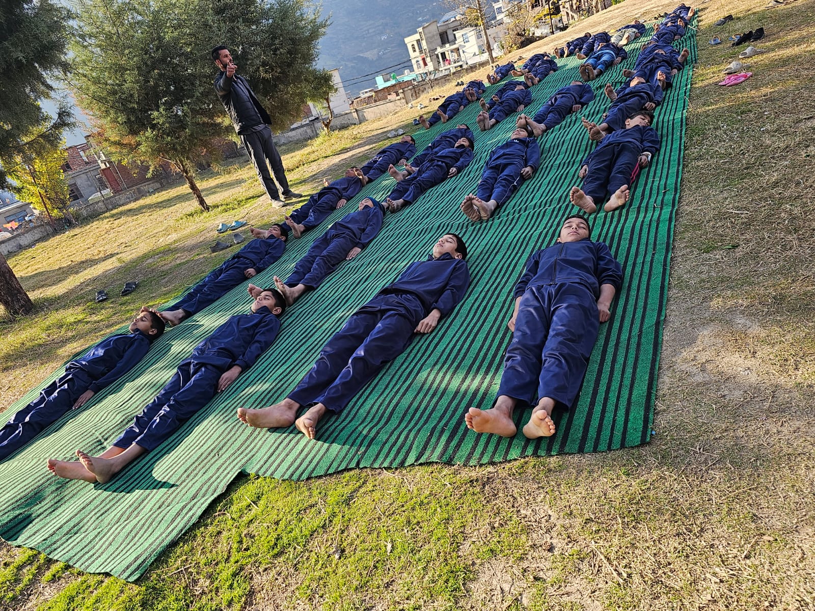 Department of Tribal Affairs Organized a Yoga Camp, as a part of Janjatiya Gaurav Saptah in Gujjar Bakarwal Hostel Doda